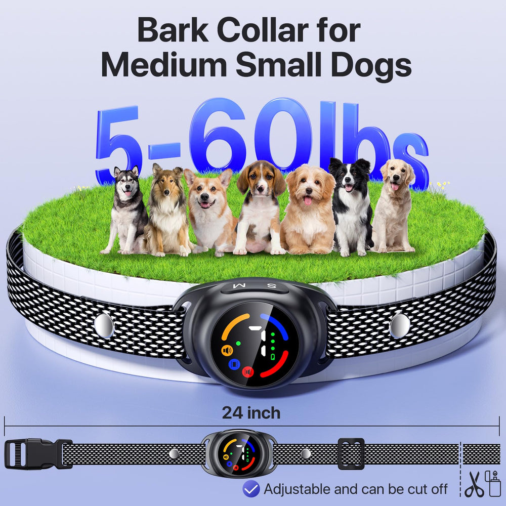 Drroon bark collar IP67 waterproof design for all-weather use