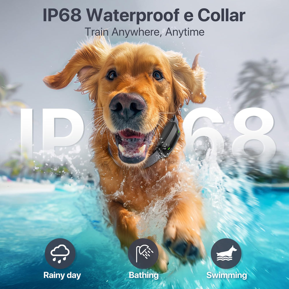 Drroon IP68 receiver withstands rain and splashes.