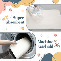 Drydiet liner with non-slip backing stays securely in the carrier