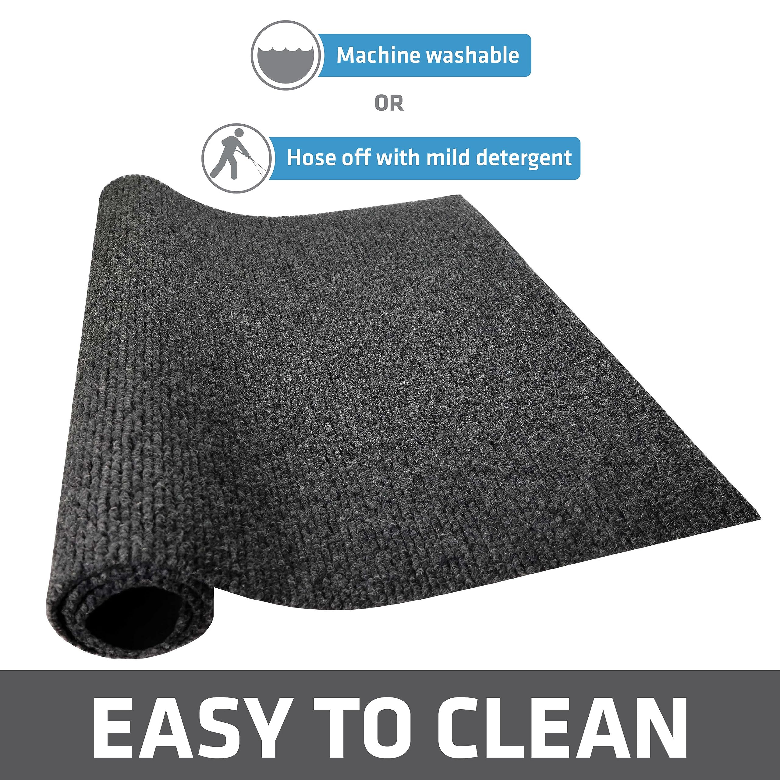 Drymate machine-washable material for quick cleaning and care