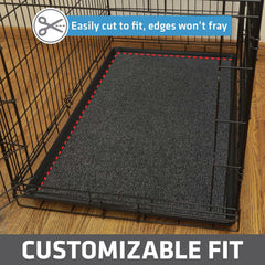 Drymate slip-resistant surface provides secure footing inside the crate