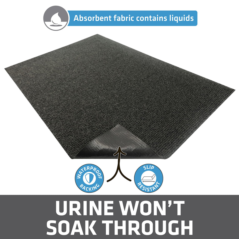 Drymate waterproof backing prevents moisture from reaching floors.