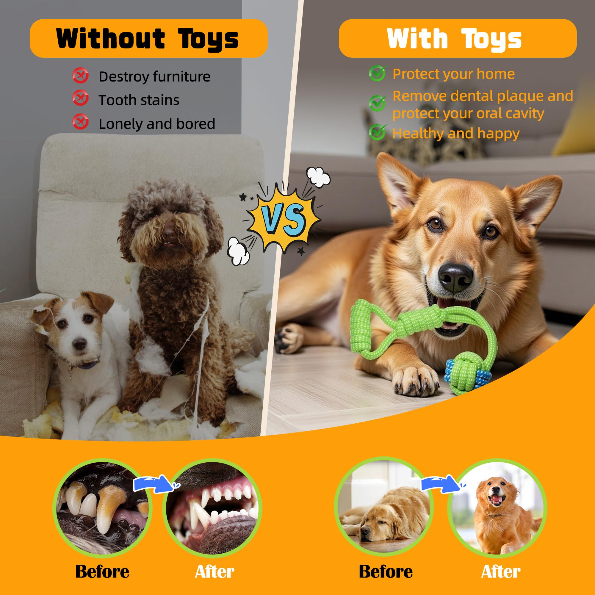 DSUMD indoor outdoor play setup with versatile rope toys.