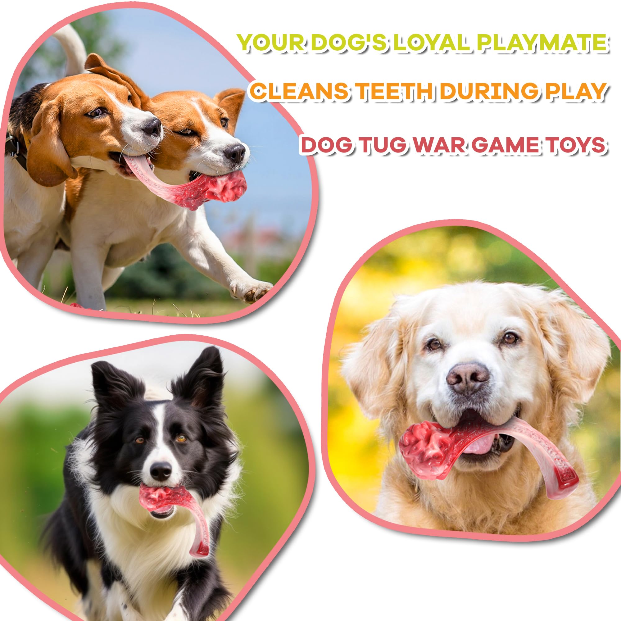 DSUMD Interactive dog toy reduces boredom with engaging chewing sessions.