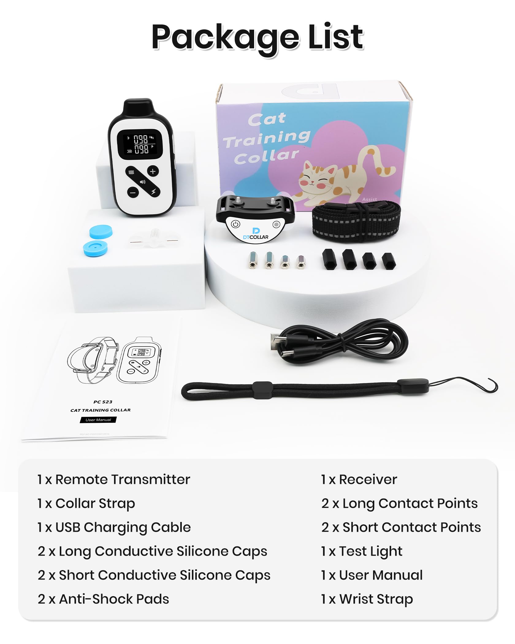 DTCollar dual USB charging cable for simultaneous charging