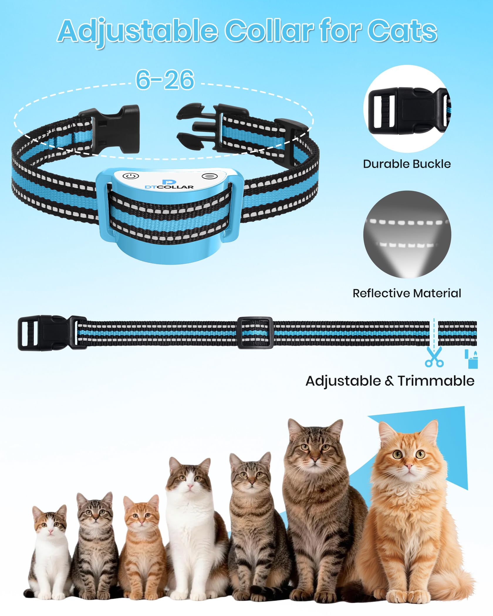DTCollar Mini Cat 2-in-1 charging cable keeps remote and receiver ready