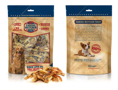 Duck feet dehydrated dog chews USA-made for long-lasting sessions.