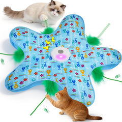 Duckart Interactive Cat Toy with birdcall sparks playful hunting for indoor cats.