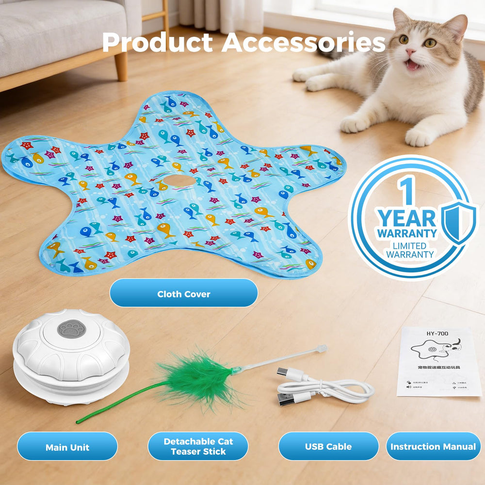 Duckart indoor cat gift idea for bored cats at home.