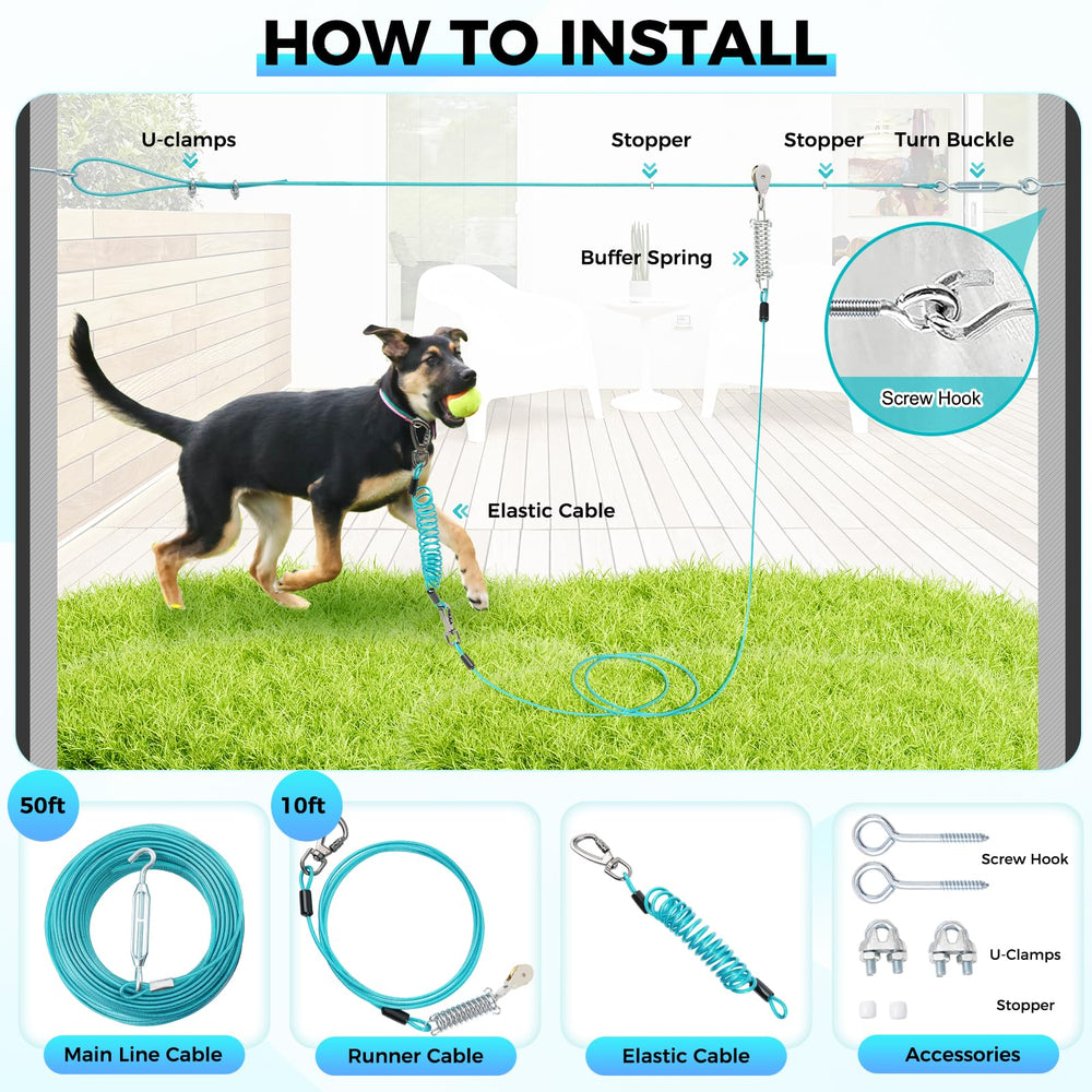 Duckygoo installation kit for fast, tool-free setup