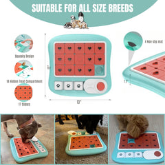 DUDULOVY BPA-free dog puzzle for safe playtime