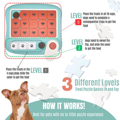 DUDULOVY slow feeder design extending mealtime and engagement