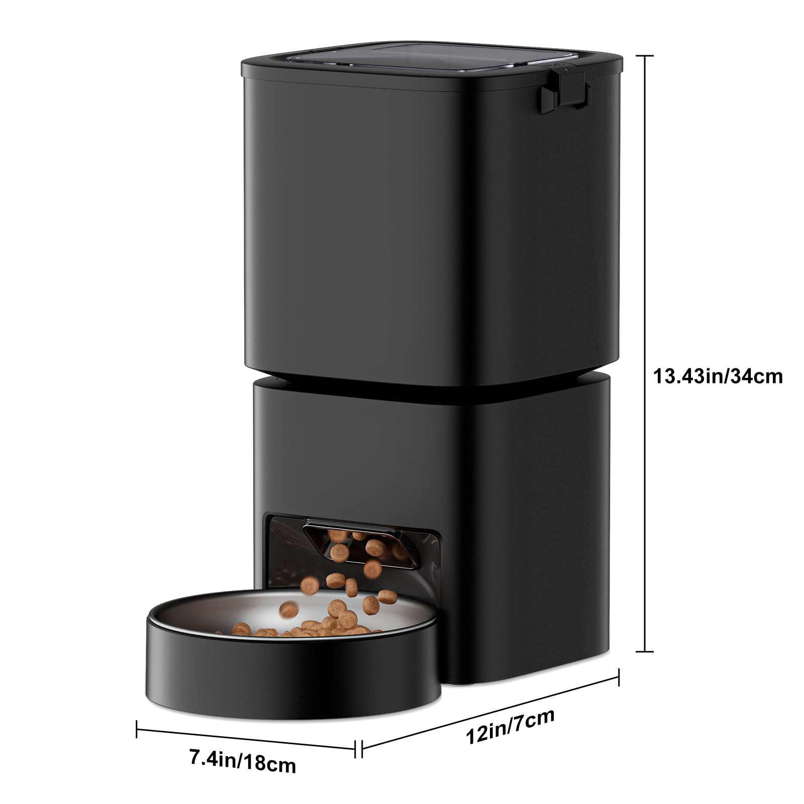 DUDUPET removable water tank supports versatile placement and hygiene