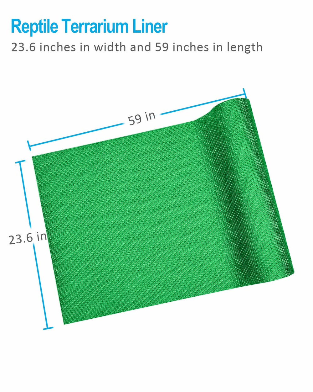 Duedusto multi-species mat suitable for turtles and leopards geckos.