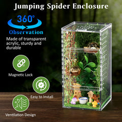 Duluvop climbing platforms providing elevated viewpoints for small pets