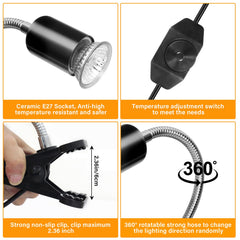 DUMILOO aluminum shell and ceramic socket deliver durable, fire-resistant construction.