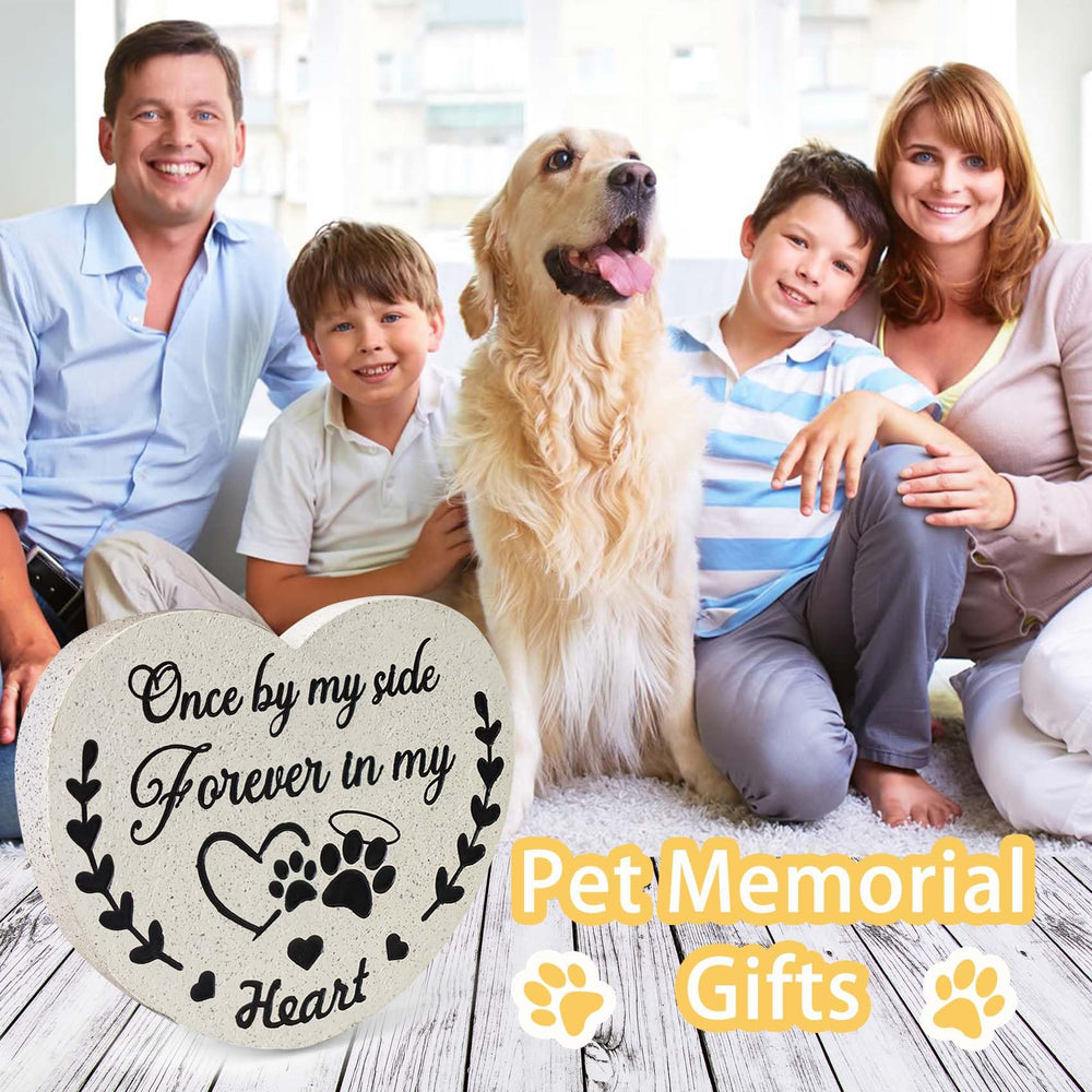 DUMING-IN resin dog memorial gift ideal for comforting someone after a loss.