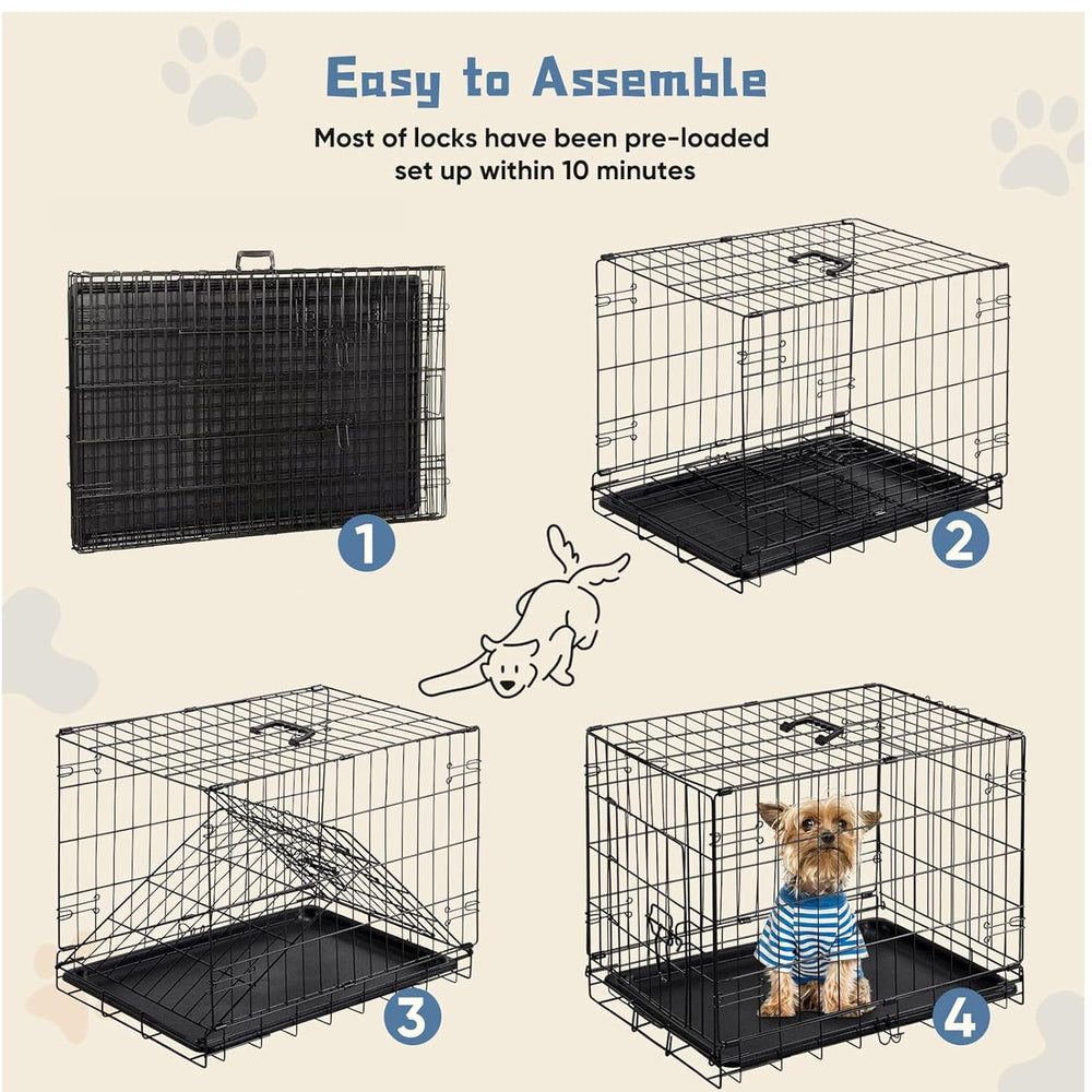 DUMOS crate with rust-resistant finish suitable for indoor and outdoor use