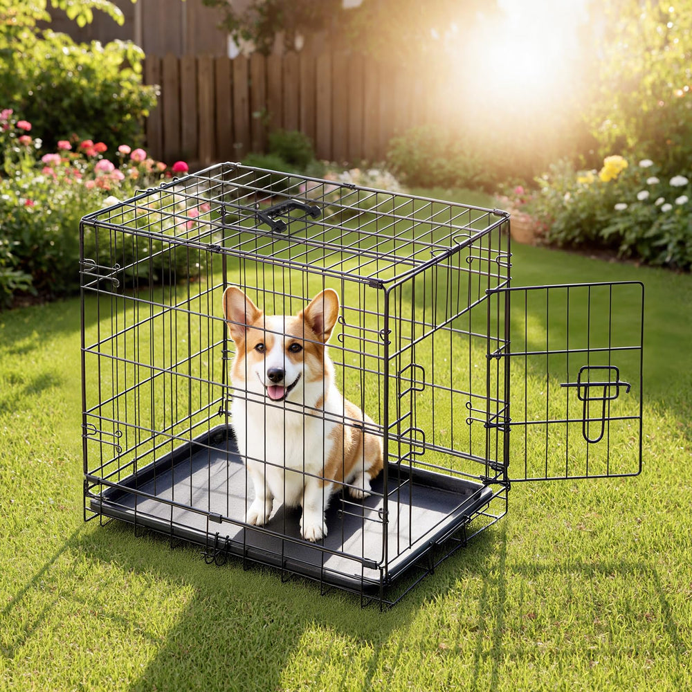 DUMOS rust-resistant finish keeps the crate looking new on travels.