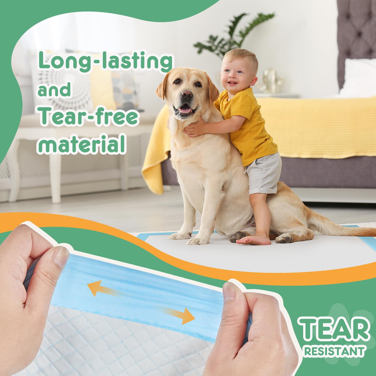 DUMOS puppy pad suited for indoor potty solutions and pet care routines.