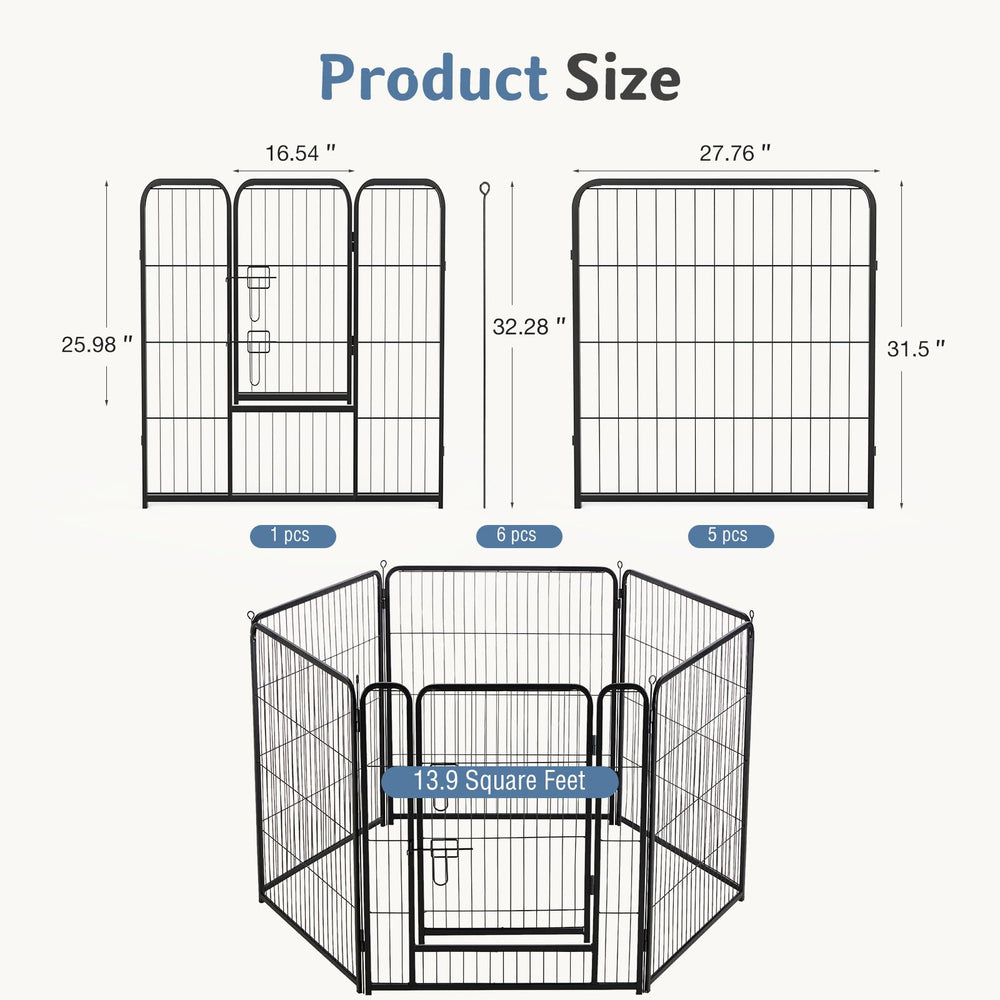 DUMOS puppy playpen travel-friendly design for trips