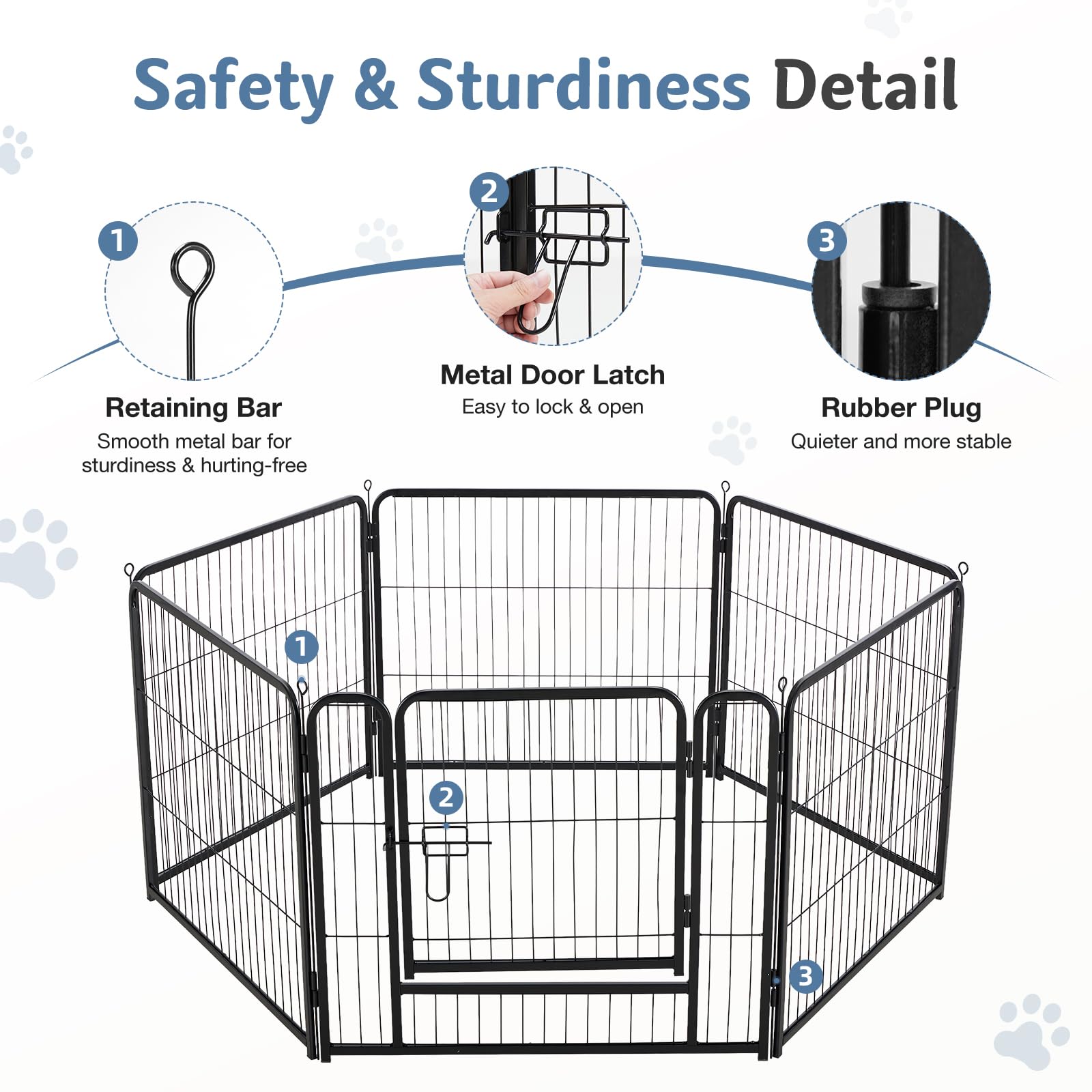 DUMOS reconfigurable dog pen shape adapts to space