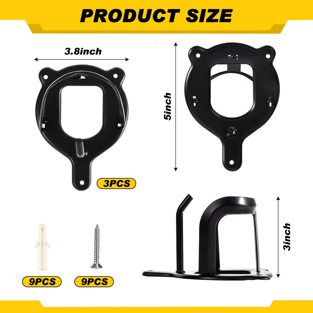Dunzy bridle hooks metal hanger keeps reins and halters neatly arranged.