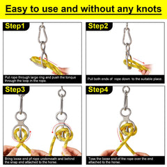 Dunzy stainless steel horse tack emphasizes durable, rust-resistant construction for long-term use.