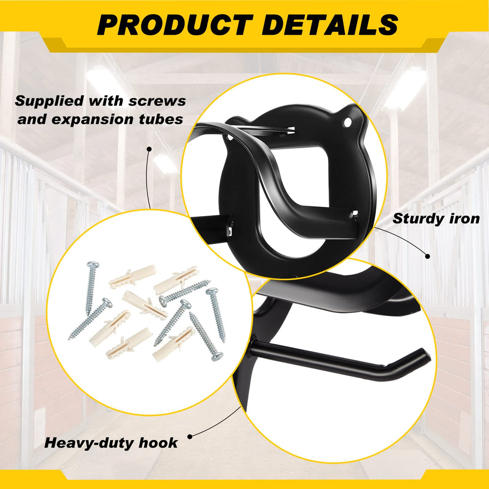 Dunzy tack storage solution suits barns, garages, entryways for clutter-free spaces.