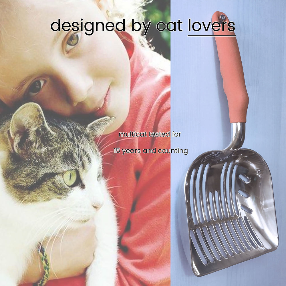 Mint green DuraScoop color option for a stylish litter area