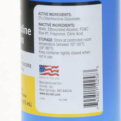 Durvet chlorhexidine solution wound cleaning horses for quick care.