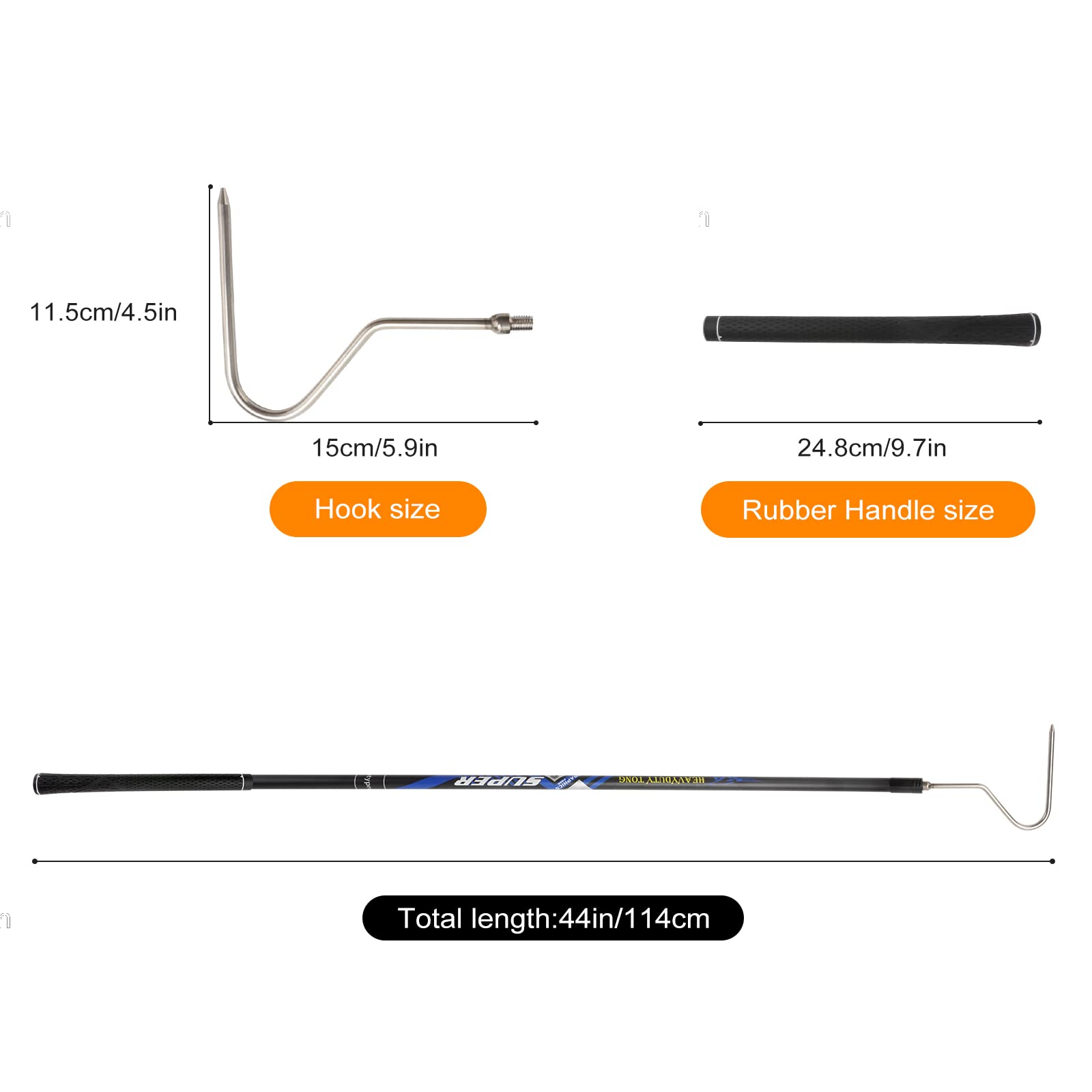 Dutypro safe snake control tool for field use and quick responses.