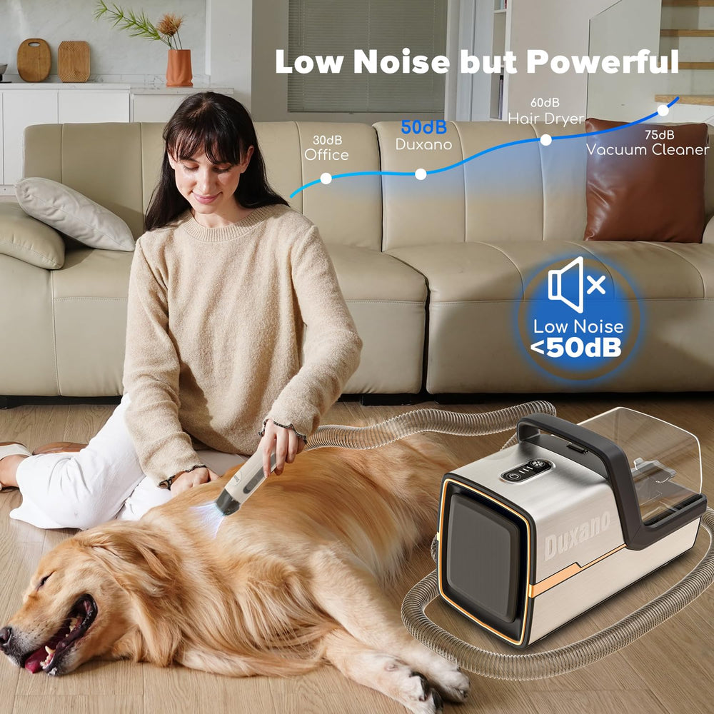 DUXANO adjustable suction settings customize power for comfort