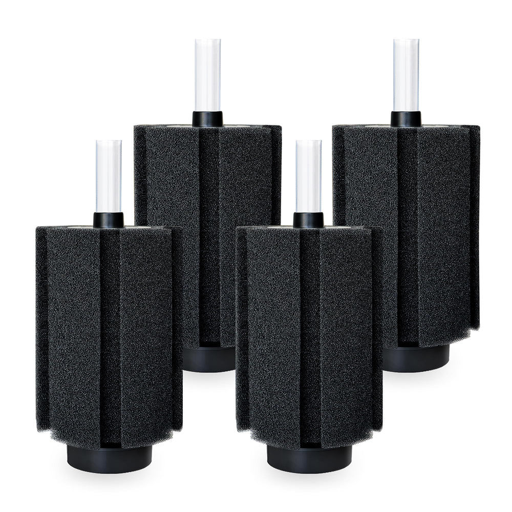 DVHEY four sponge filters included for quick setup
