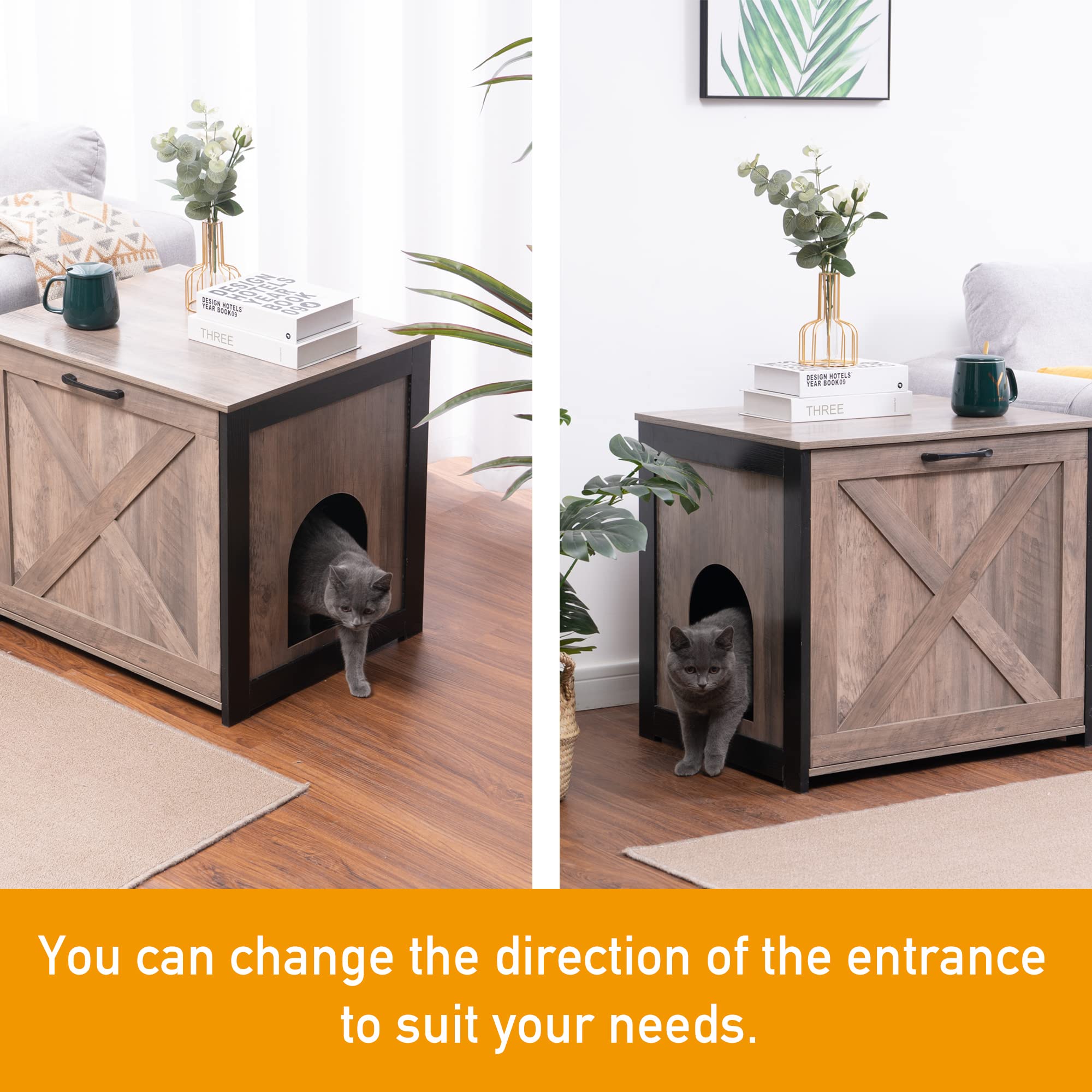 Dwanton reversible entrance right ensures easy access from the other side.