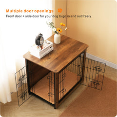Dwanton crate cushion closeup highlights cozy pet comfort.