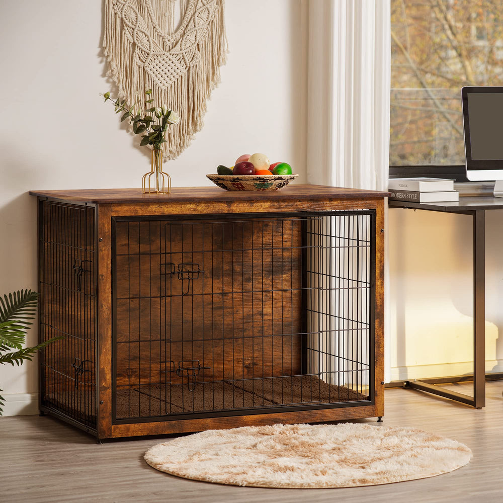 Dwanton crate table blends into living spaces with practical surface.