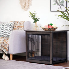 Soft cushion inside Dwanton crate adds cozy sleep for pets