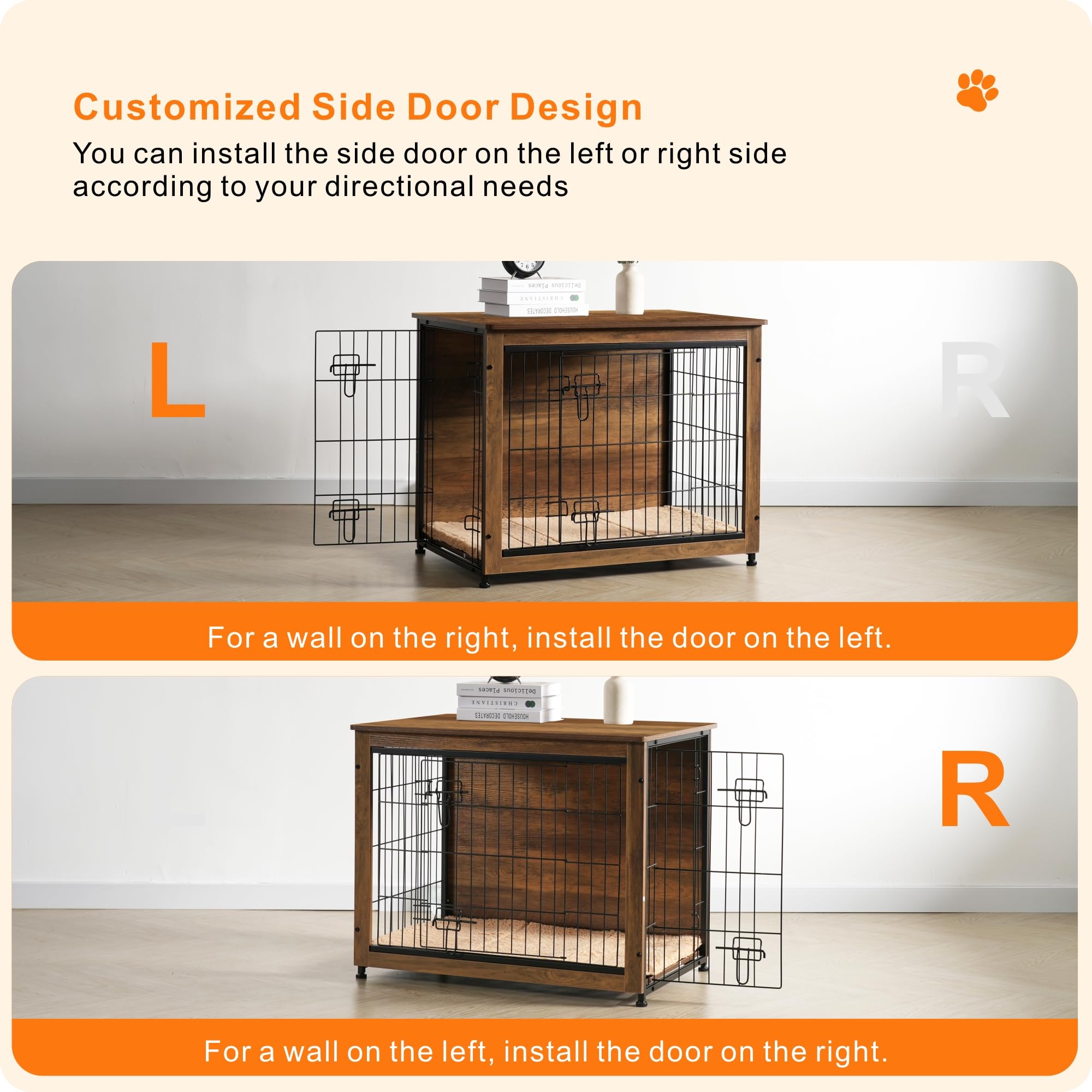 DWANTON crate as side table with lamp, blends home decor.