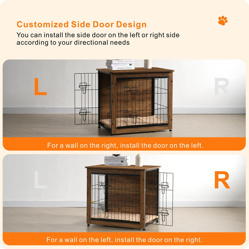 Dwanton crate furniture used as a sturdy side table.