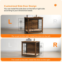 Dwanton crate furniture used as a sturdy side table.