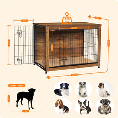 Dwanton crate used as a side table with a stylish top surface.