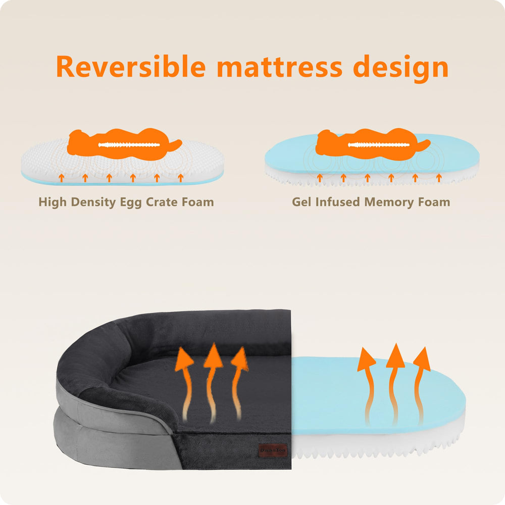 Dwanton four-sided bolster cushions head and neck for support