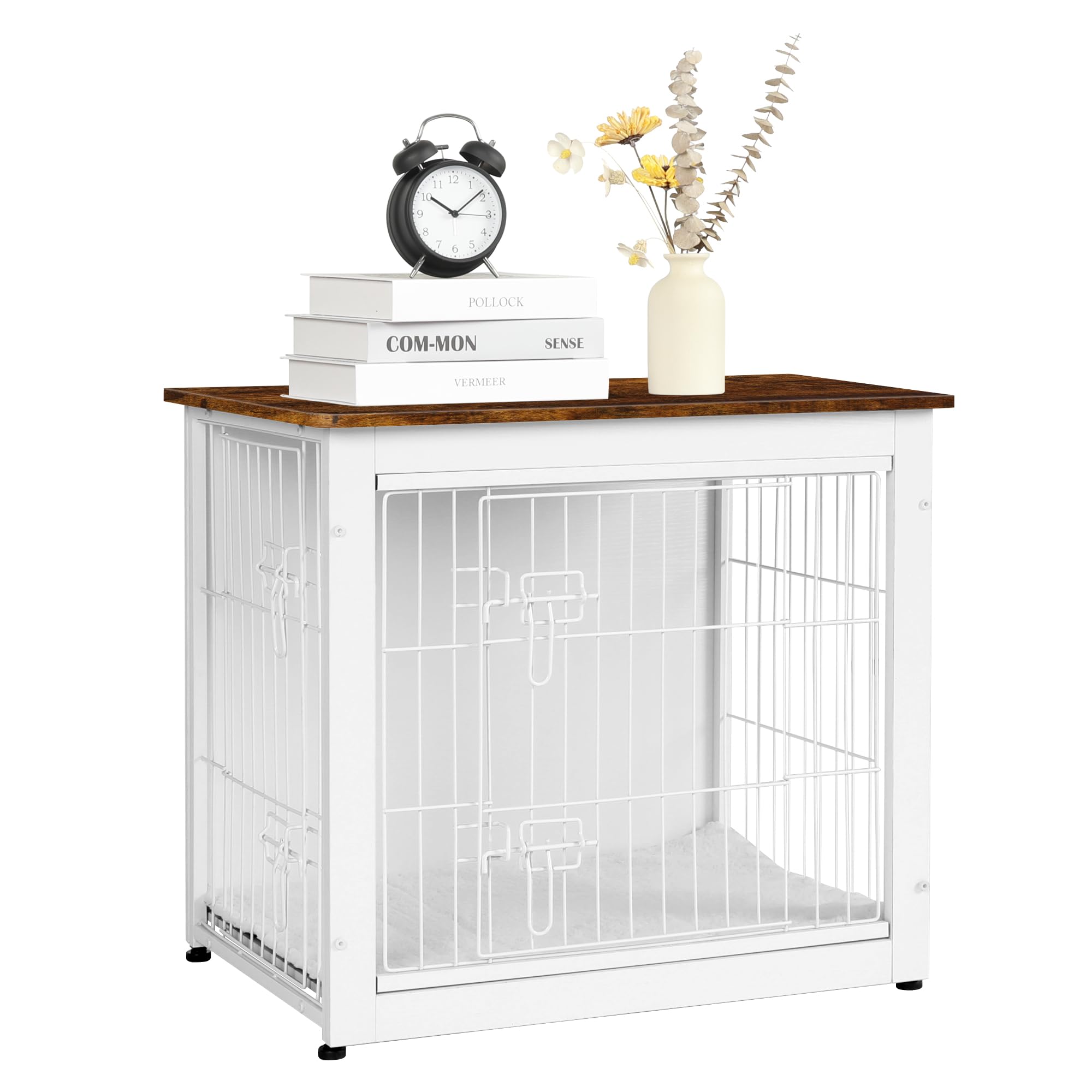 Dwanton kennel table doubles as furniture and indoor dog house