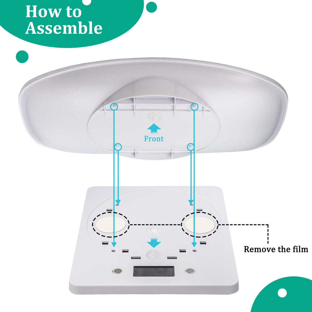 DWSFADA battery powered portable scale for on the go weighing.