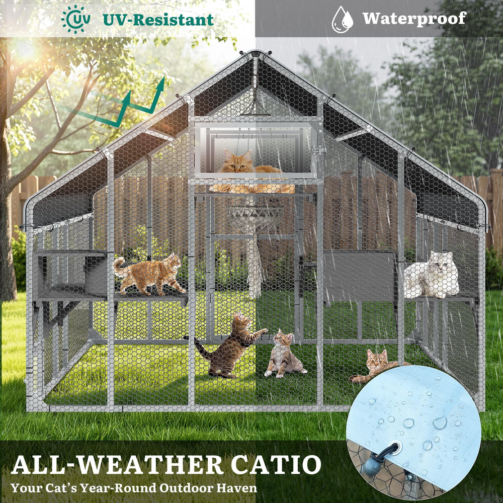 DWVO removable UV-protected roof keeps interiors cool and dry