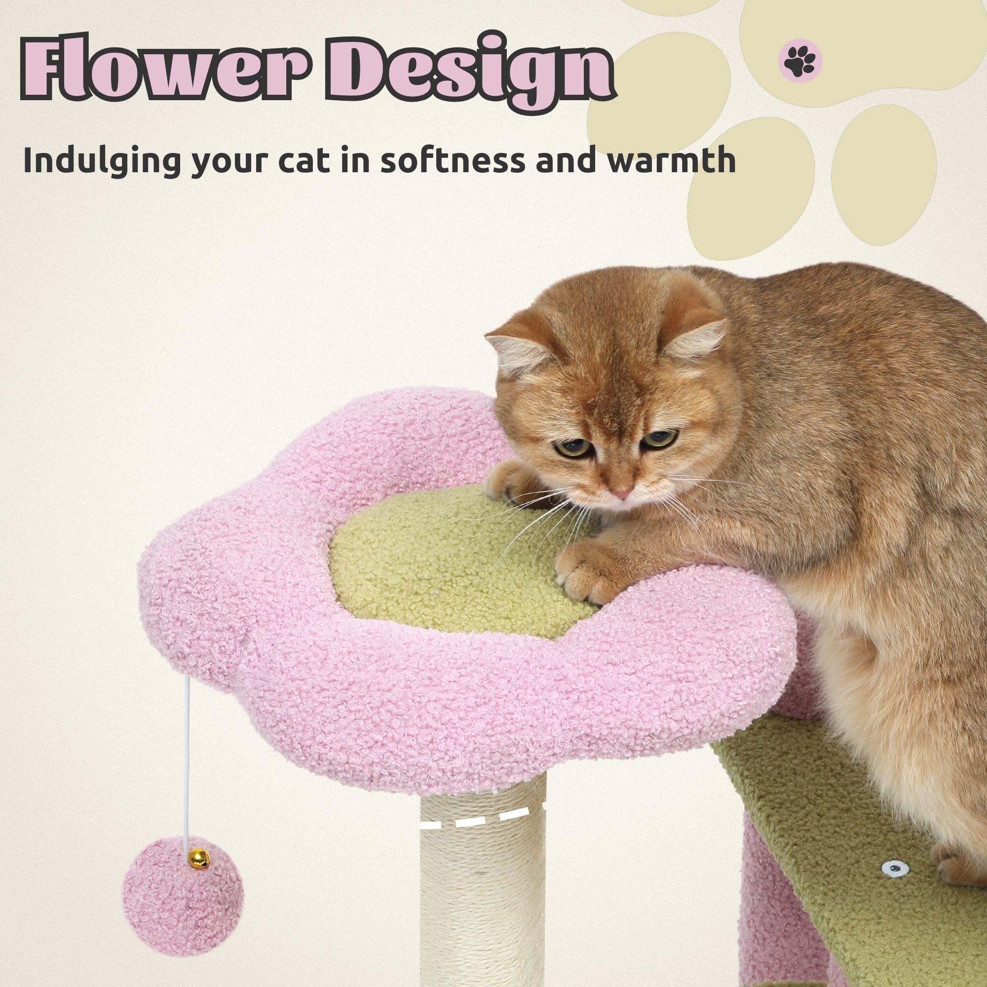 DWVO Cat Condo multi-level design for cozy naps and safe exploration