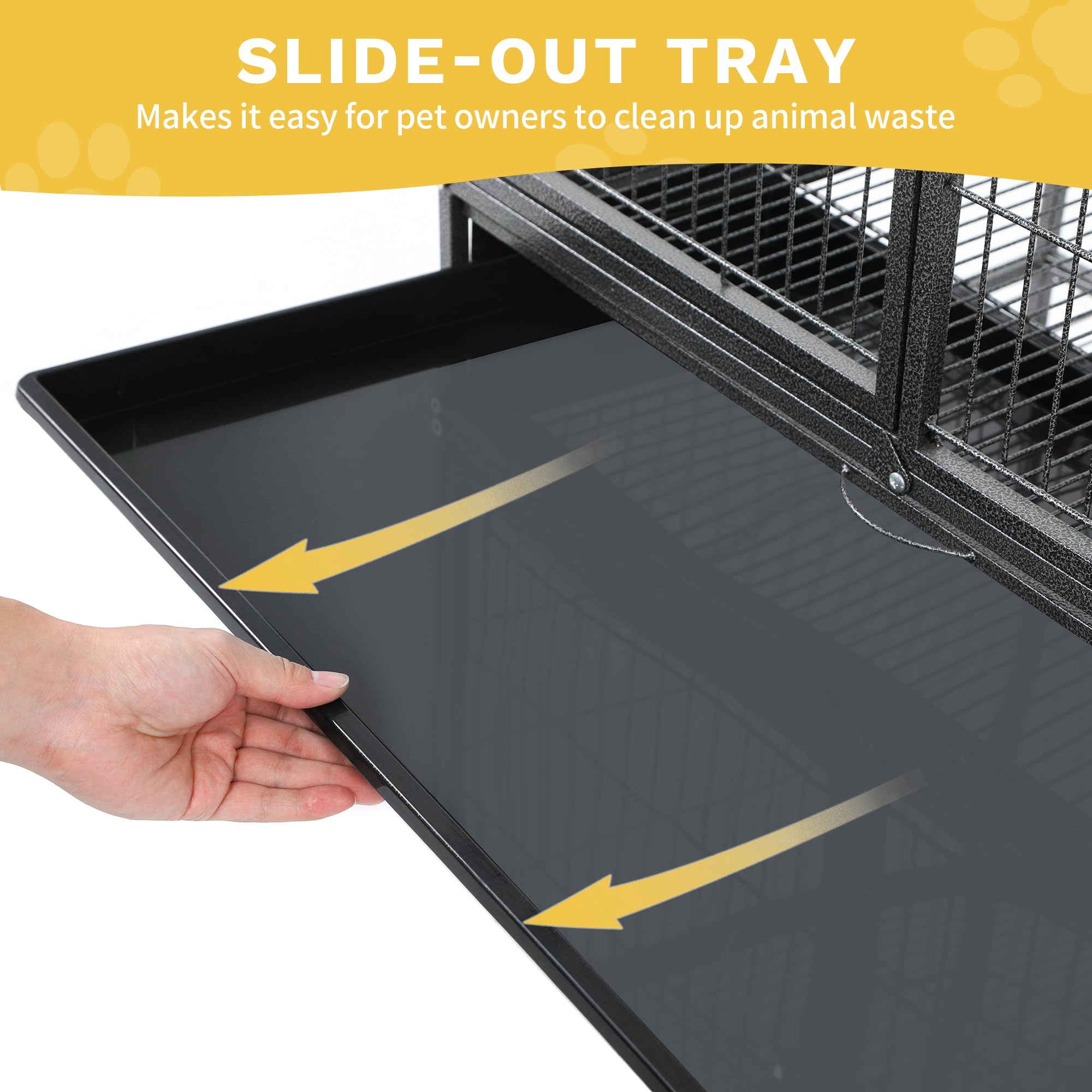 DWVO openable ceiling door for easy cleaning and bonding