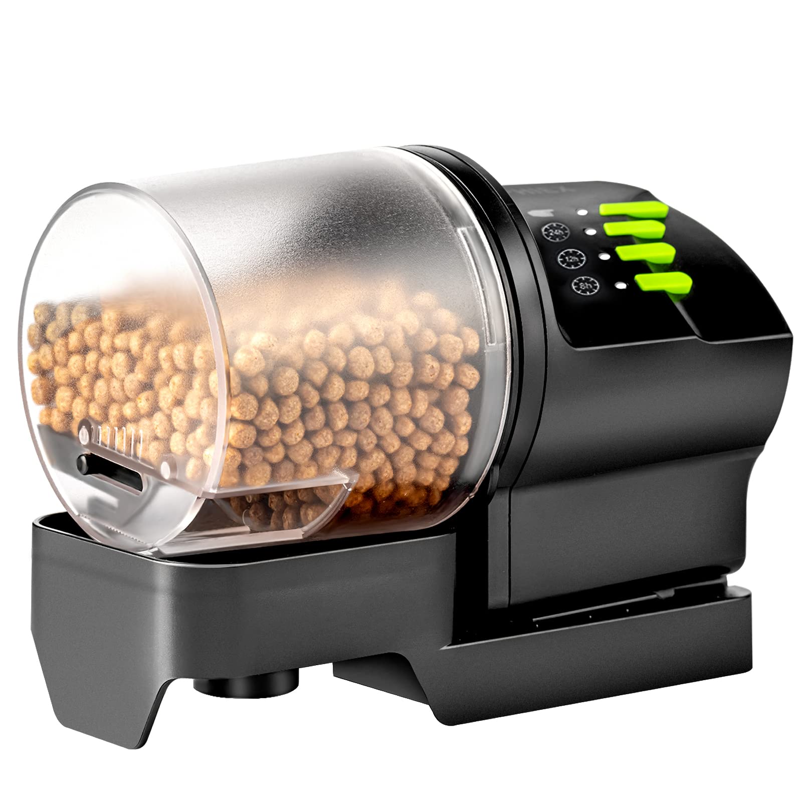 DXOPHIEX automatic fish feeder front view for reliable feeding
