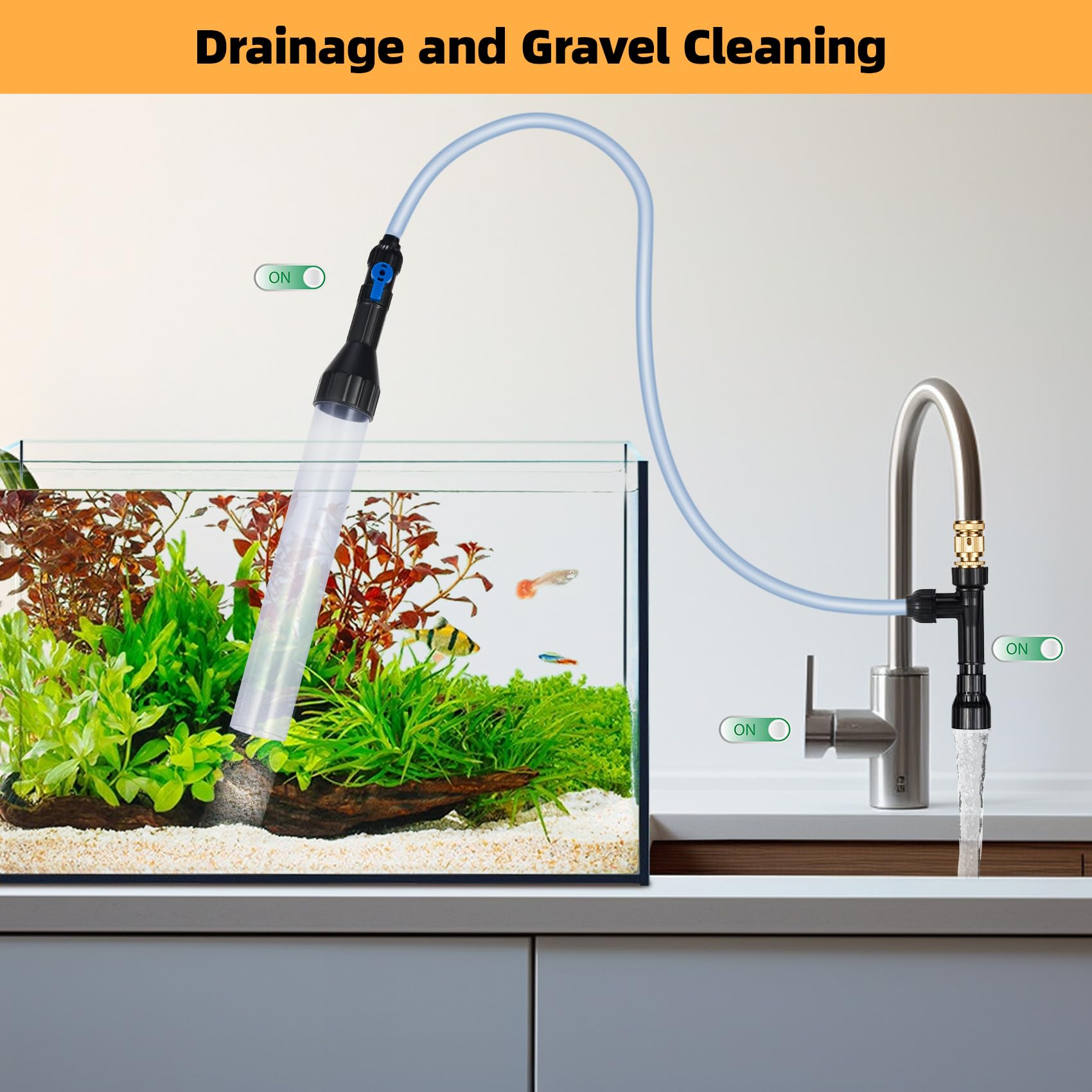 DXOPHIEX contents included kit supports complete water change tasks